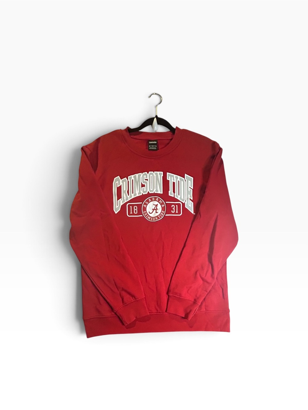 Red 'Crimson Tide' Crewneck Sweatshirt - Collegiate Roll Tide NCAA Football